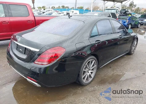 2019 Mercedes-Benz S 560 z USA, uszkodzony, nr VIN WDDUG8DB1KA444157